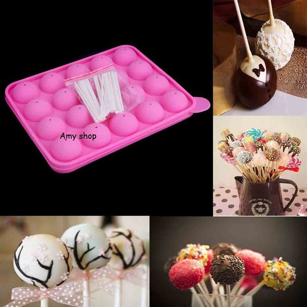 Khuôn silicon làm kẹo cake pop