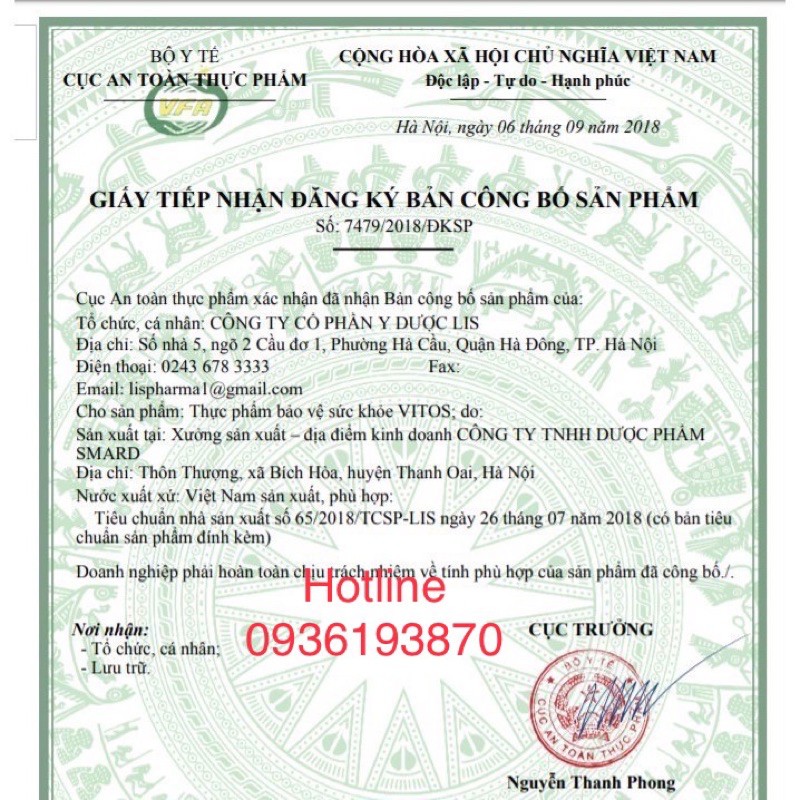 DẠ DÀY VITOS