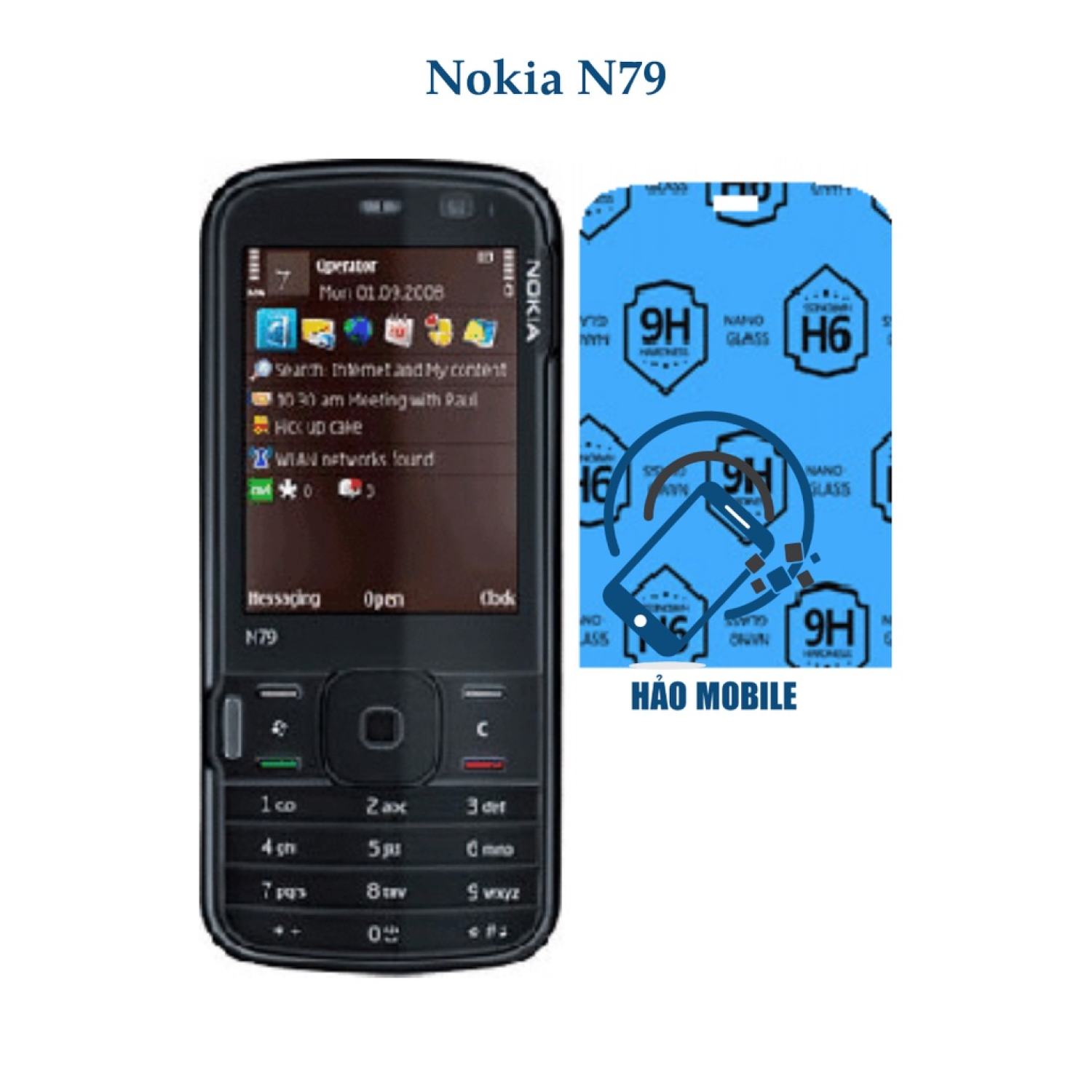 Dán cường lực dẻo cho nokia n79, n82