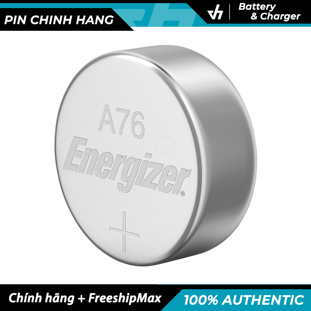 2 pin nút áo Energizer A76 BP2 điện áp 1.5V