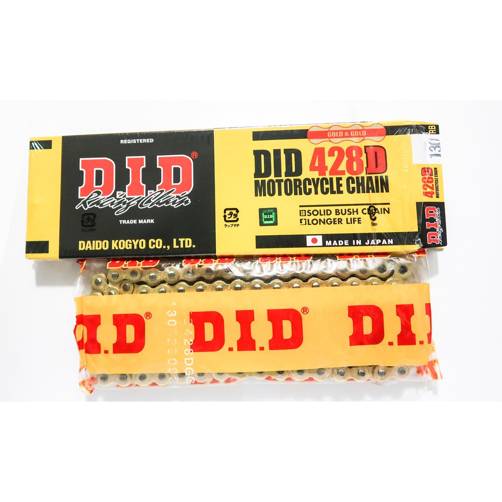 Sên DID vàng 9 ly,10 ly chính hãng có tem xanh chống giả, cam kết hàng đúng mô tả, chất lượng đảm bảo an toàn đến sức khỏe cho người sử dụng