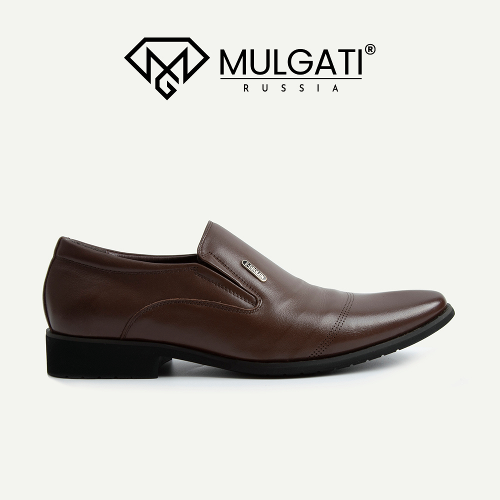 Giày tây nam MULGATI Basic dập lỗ không dây - N218-17