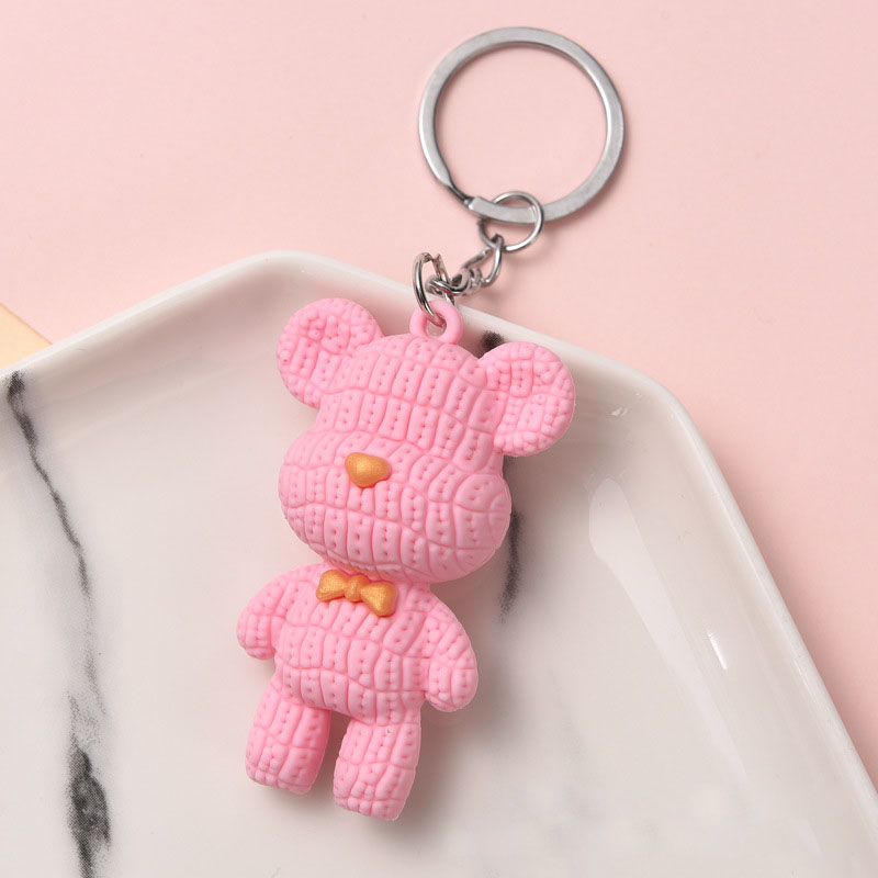 Móc khóa gấu Bear Brick đẹp MK39
