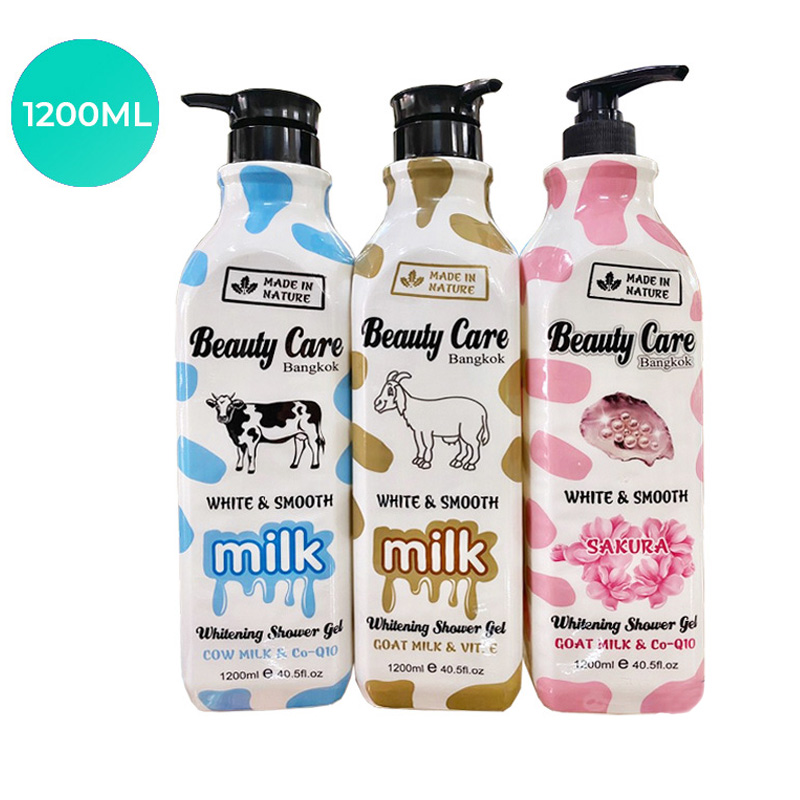 [HƯƠNG THƠM QUYẾN RŨ ] 01 Chai x 1200ml Sữa tắm trắng mịn Beauty Care Thái Lan - (Date mới 36 tháng)