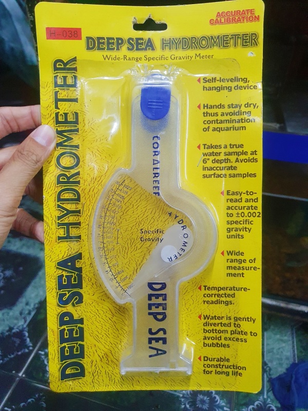 THƯỚC ĐO ĐỘ MẶN DEEP SEA HYDROMETER H038