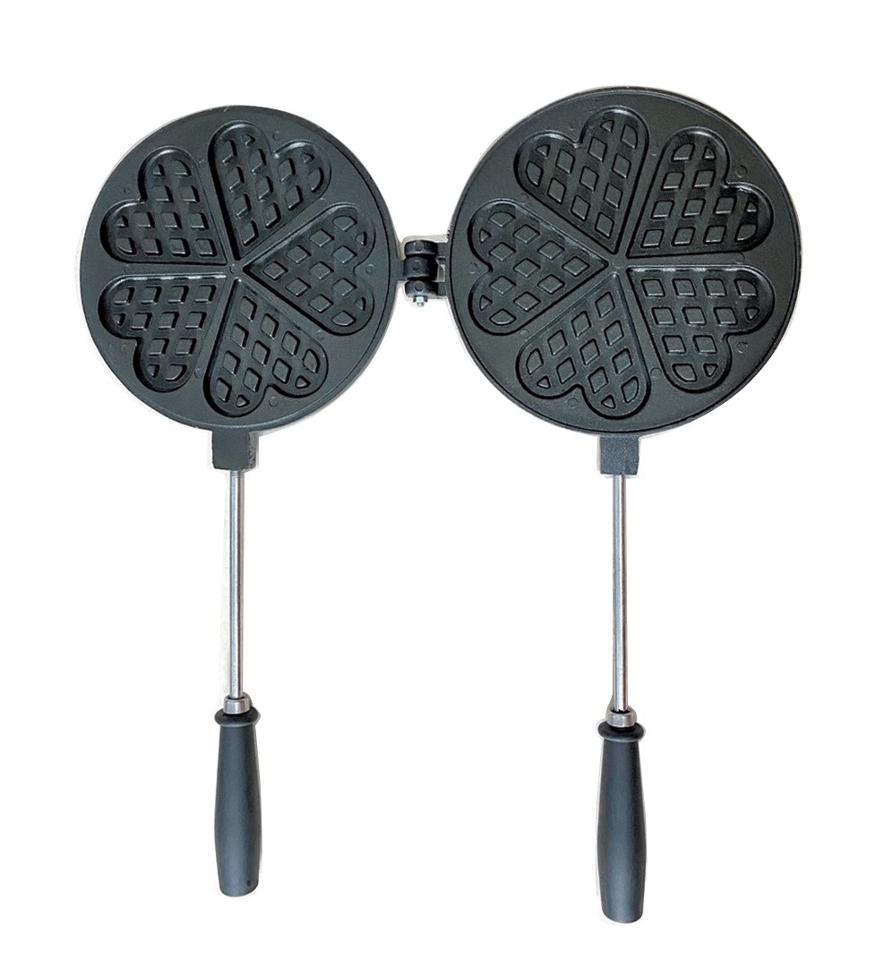 [HCM]Khuôn nướng bánh kẹp tổ ong gang chống dính/ Thiết kế khuôn ấn tượng sẽ cho ra những chiếc bánh với họa tiết đẹp mắt nghệ thuật.