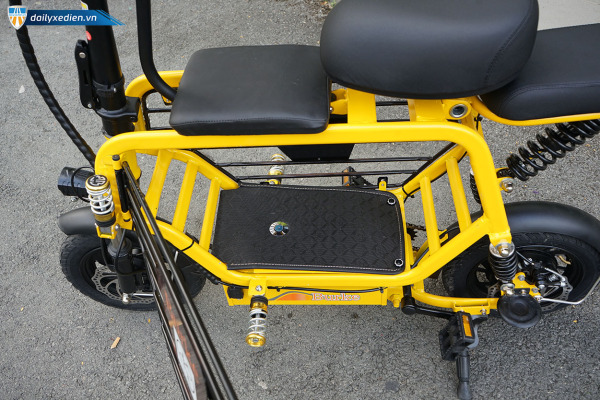 Mua Xe đạp điện nhập khẩu Burke - Màu vàng