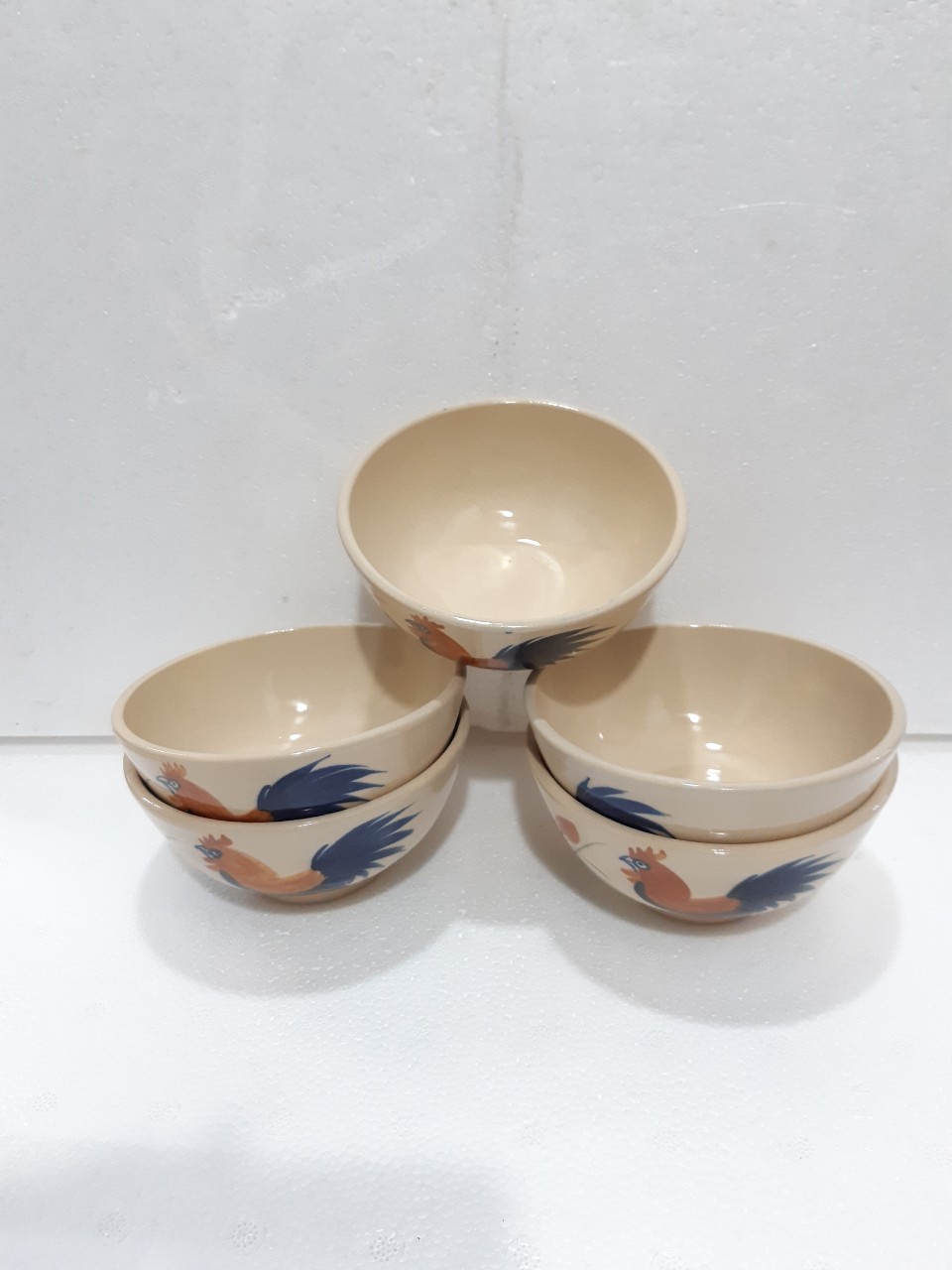 Chén cơm con gà 10 cái ( chén sứ bao đẹp)