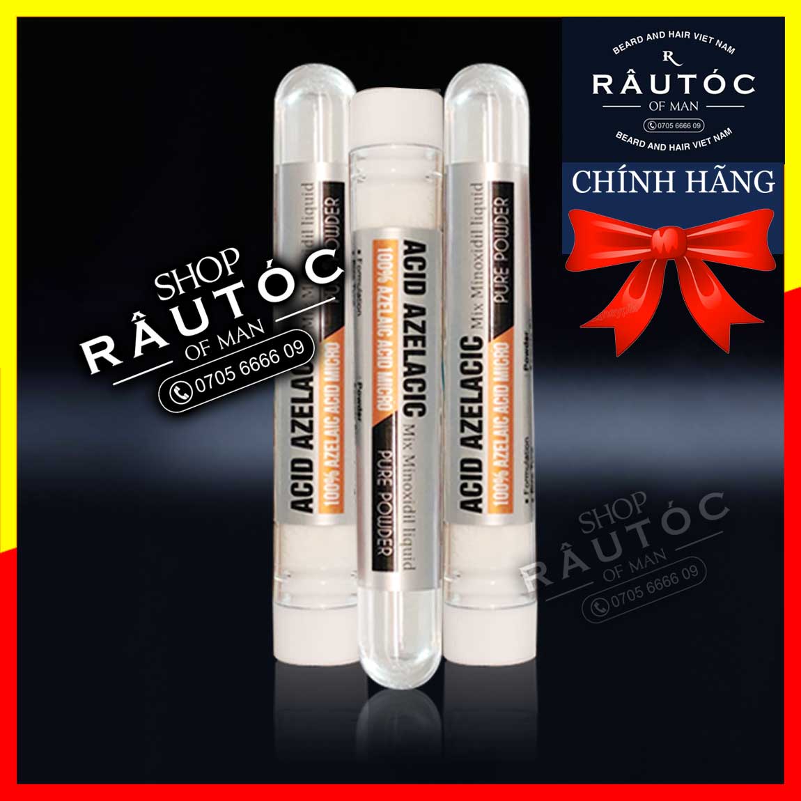 Dung dịch Minoxidil 5% mọc râu tóc