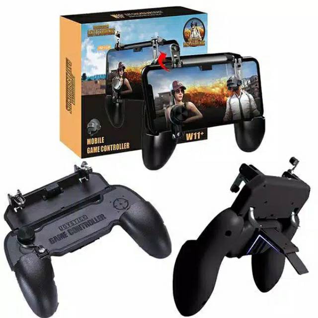 FREESHIP MAX – Tay Cầm Chơi Game Điện Thoại Di Động W11  Pubg Tay Cầm Chơi Game Không Dây Cho Iphone Android – MUABANNHANH 24H