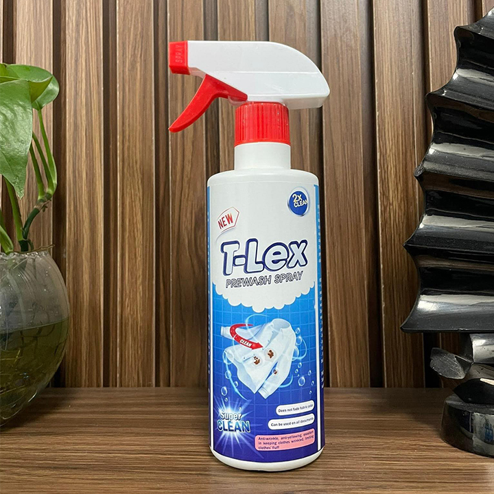 Dung dịch tẩy trắng quần áo t-lex 500ml, tẩy mốc, ố vàng, không phai màu - đánh bay mọi vết bẩn