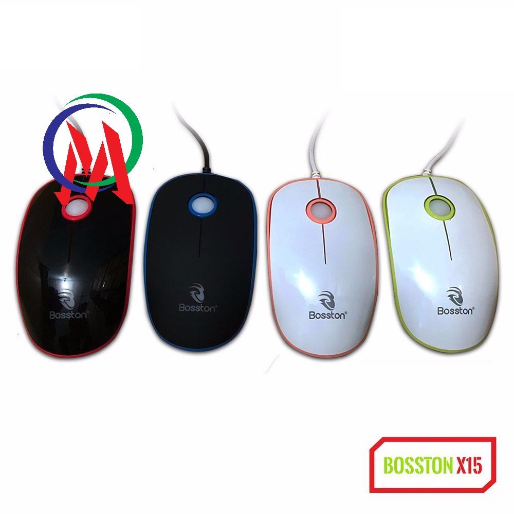 [HCM][Mua lẻ giá sỉ] Chuột máy tính có dây Bosston X15 LED