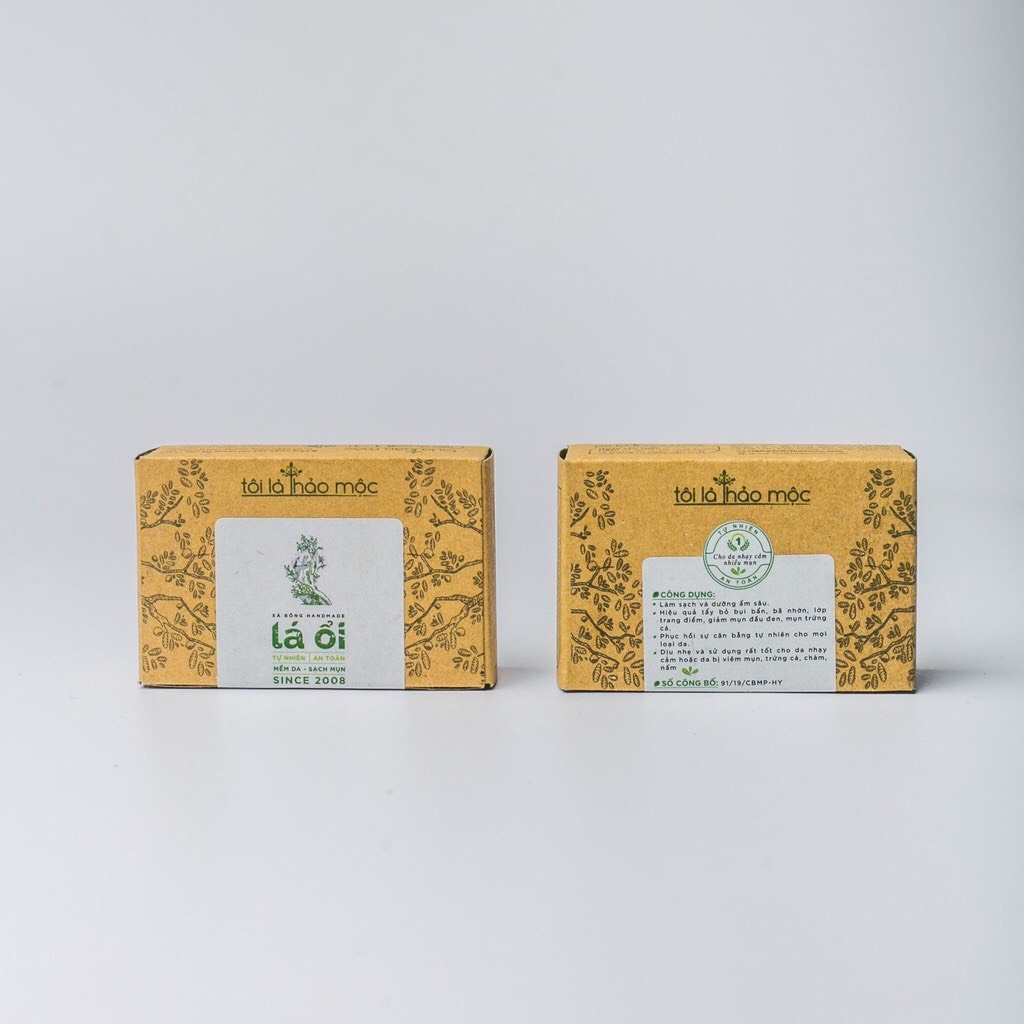 [Tôi Là Thảo Mộc] Xà bông Handmade ổi (100g)