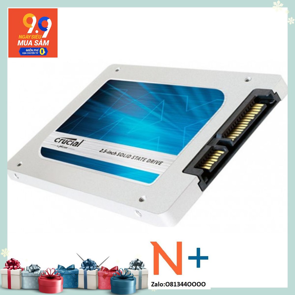 Ổ Cứng Ssd 256Gb CRUCIAL MX100 Chính Hãng, Bảo Hành 3 Năm