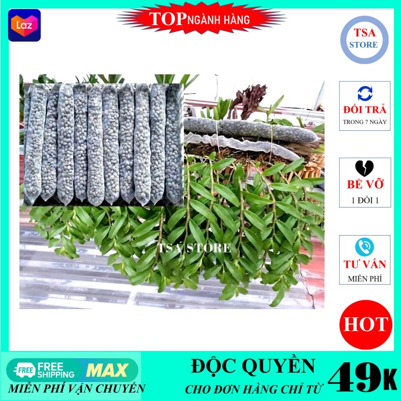 Phân bón cho hoa lan - Phân dê hữu cơ tan chậm (Túi lưới dài 15cm) TSA STORE