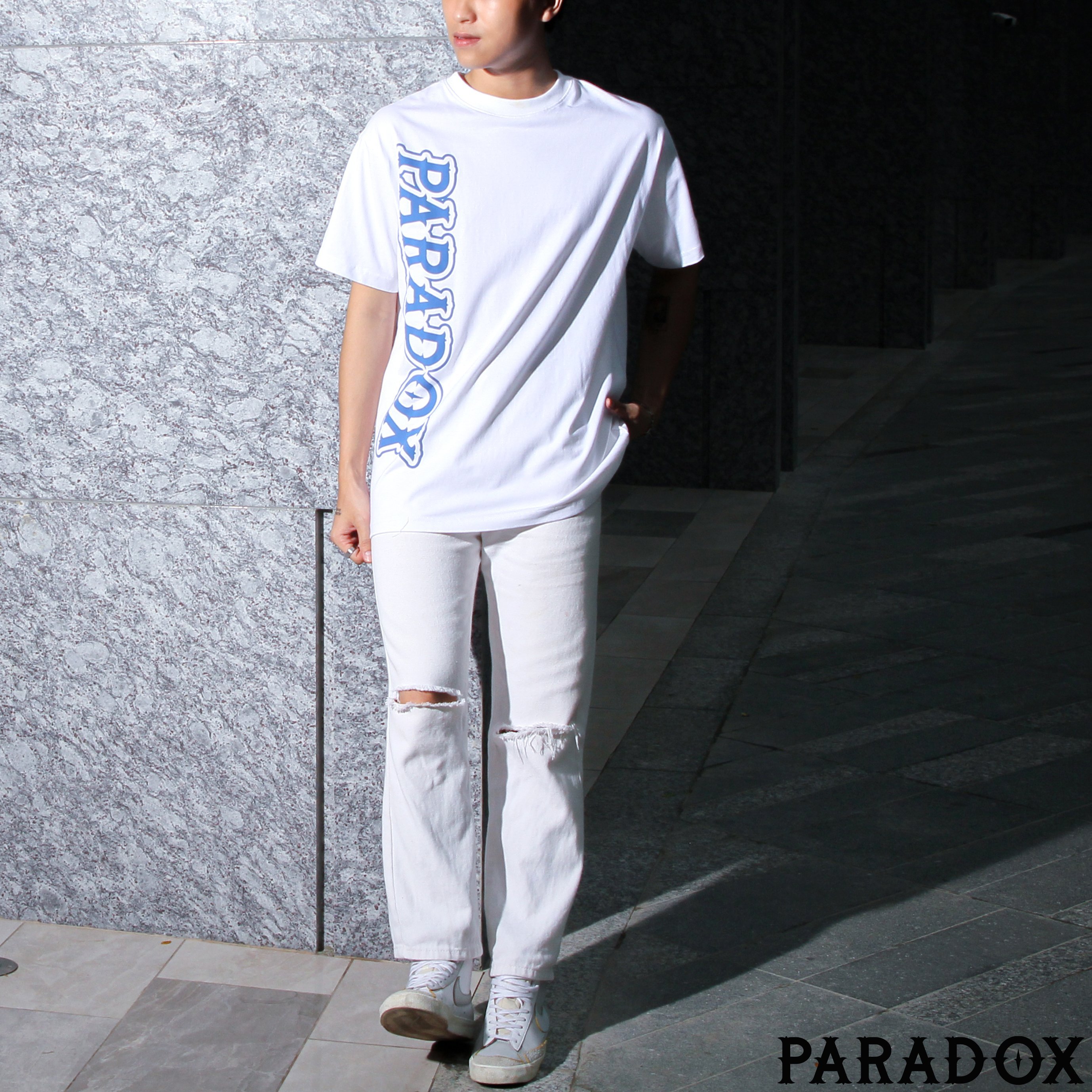 PARADOX Áo thun VERTICAL EMBOSSING TEE