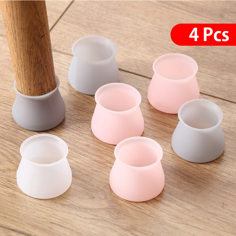 COMBO 12 Miếng Dán Chân Bàn Ghế Chống Trượt Kích Cỡ 4x4cm - Miếng Xốp dán chân ghế, chân bàn chống trầy, chống trượt, chống tiếng ồn