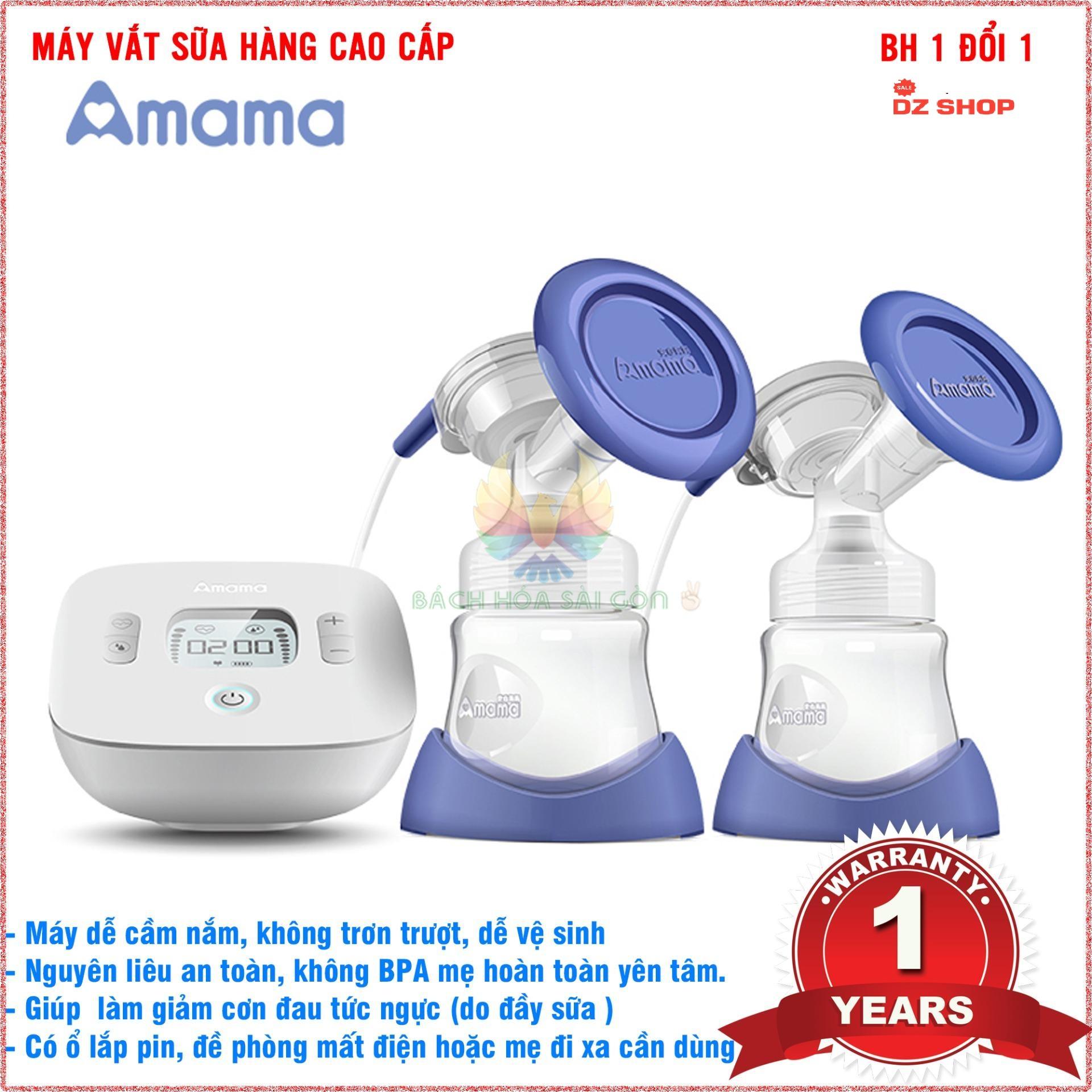 Máy hút sữa điện nhật bản,loại máy hút sữa nào tốt 2020,Máy vắt sữa bao nhiêu tiền,Máy Hút Sữa, Máy Vắt Sữa Amama Cao Cấp,Máy hút sữa bằng điện AMAMA công nghệ nhật bản,BH 1 năm 1 đổi 1(SALE-50%)