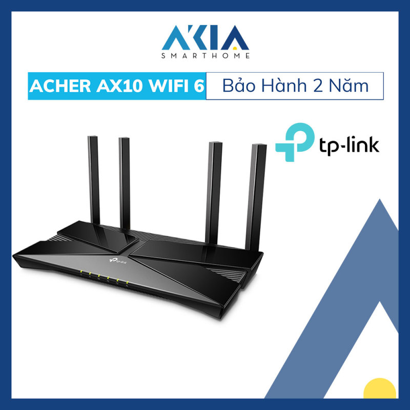 Bộ Phát Wifi 6 Băng Tần Kép AX1500 Router Wifi TP-Link Archer AX10 - Hàng Chính Hãng