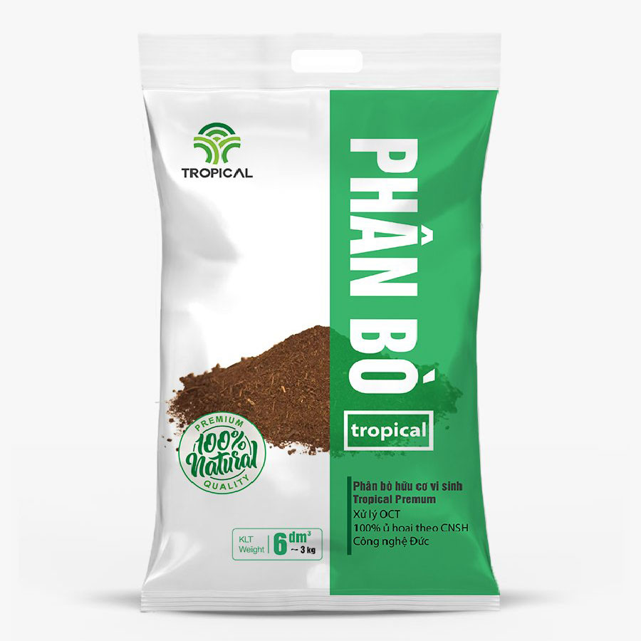 Phân bò Tropical Premium - hữu cơ