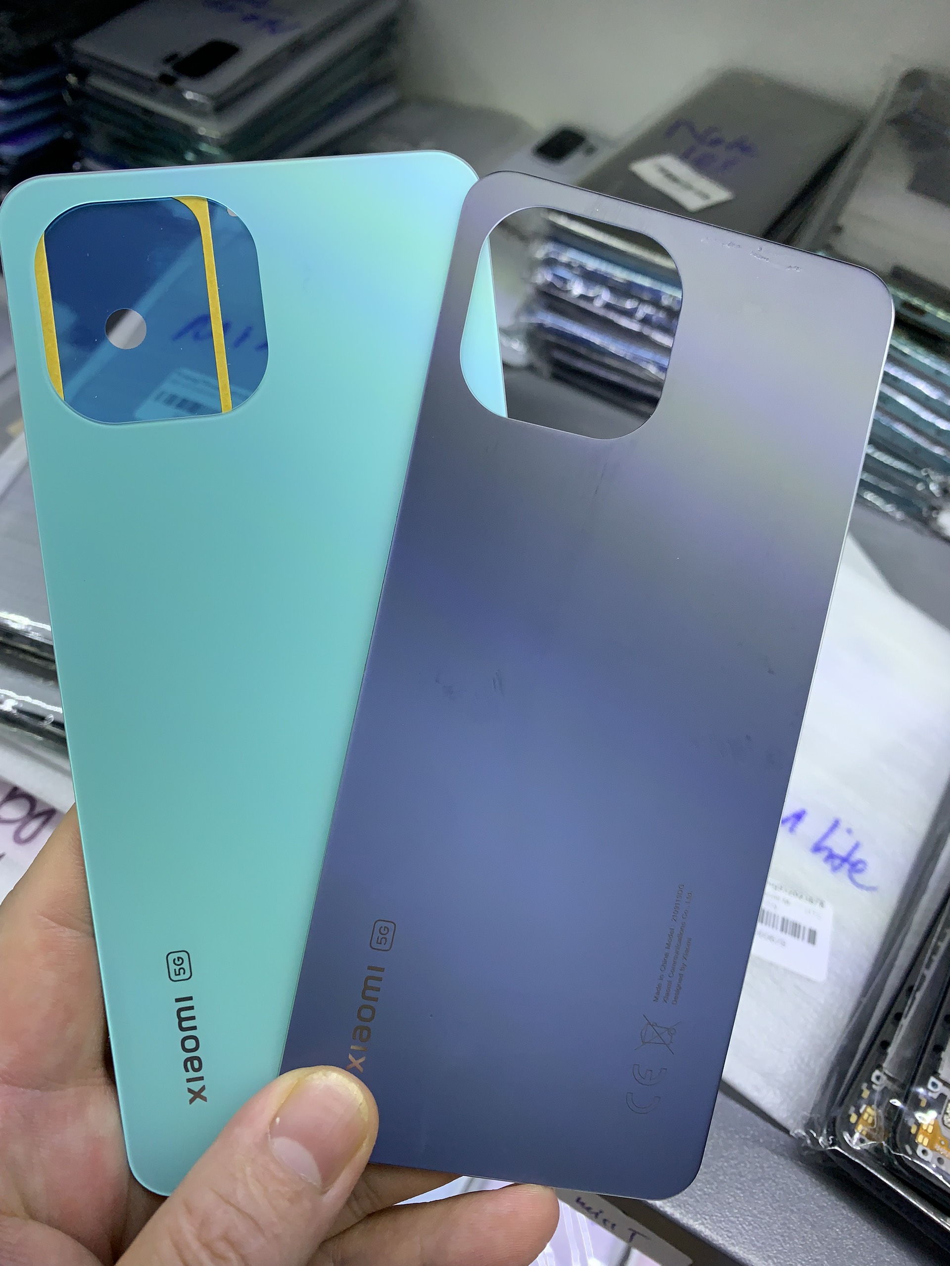 Kính lưng điện thoại Xiaomi Mi 11 lite  - 5G ( như ảnh )