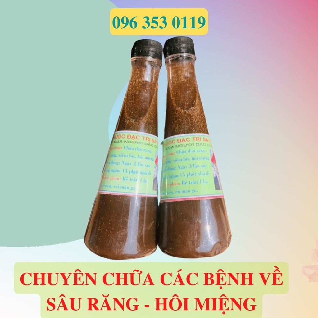 ✅[CHÍNH HÃNG] Chai Sâu Răng Người Dao Đỏ Sapa