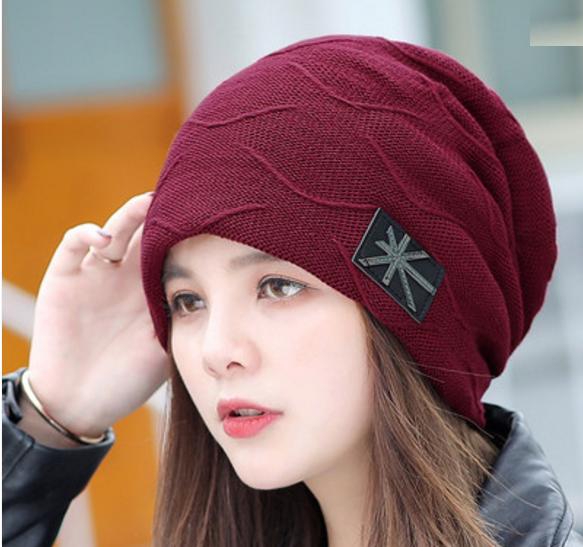 [HCM]NÓN LEN MŨ LEN NỮ THỜI TRANG HÀN QUỐC