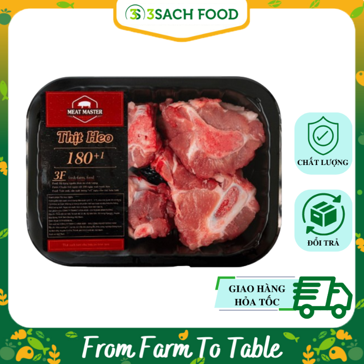 Xương Ống Heo Meat Master 400g Khay
