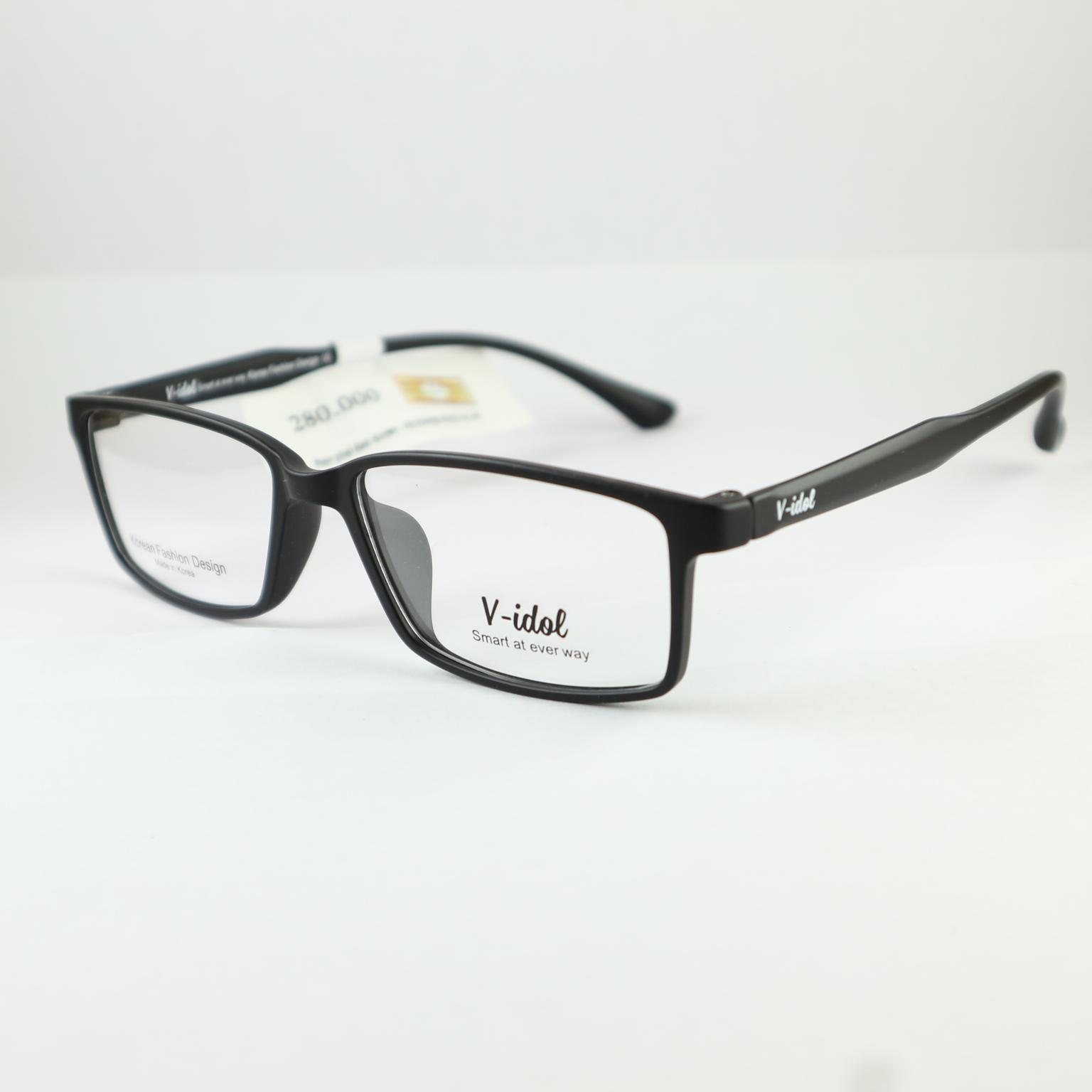 [HCM]Gọng kính V-idol V8127 MBK ( màu đen )