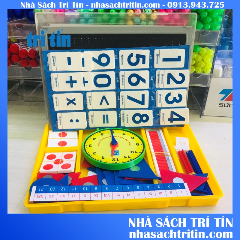 [HCM]Bộ thiết bị thực hành môn toán lớp 3