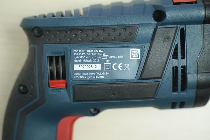 Máy Khoan Động Lực Bosch GSB 13 RE 650W, Bảo hành điện tử 12 tháng
