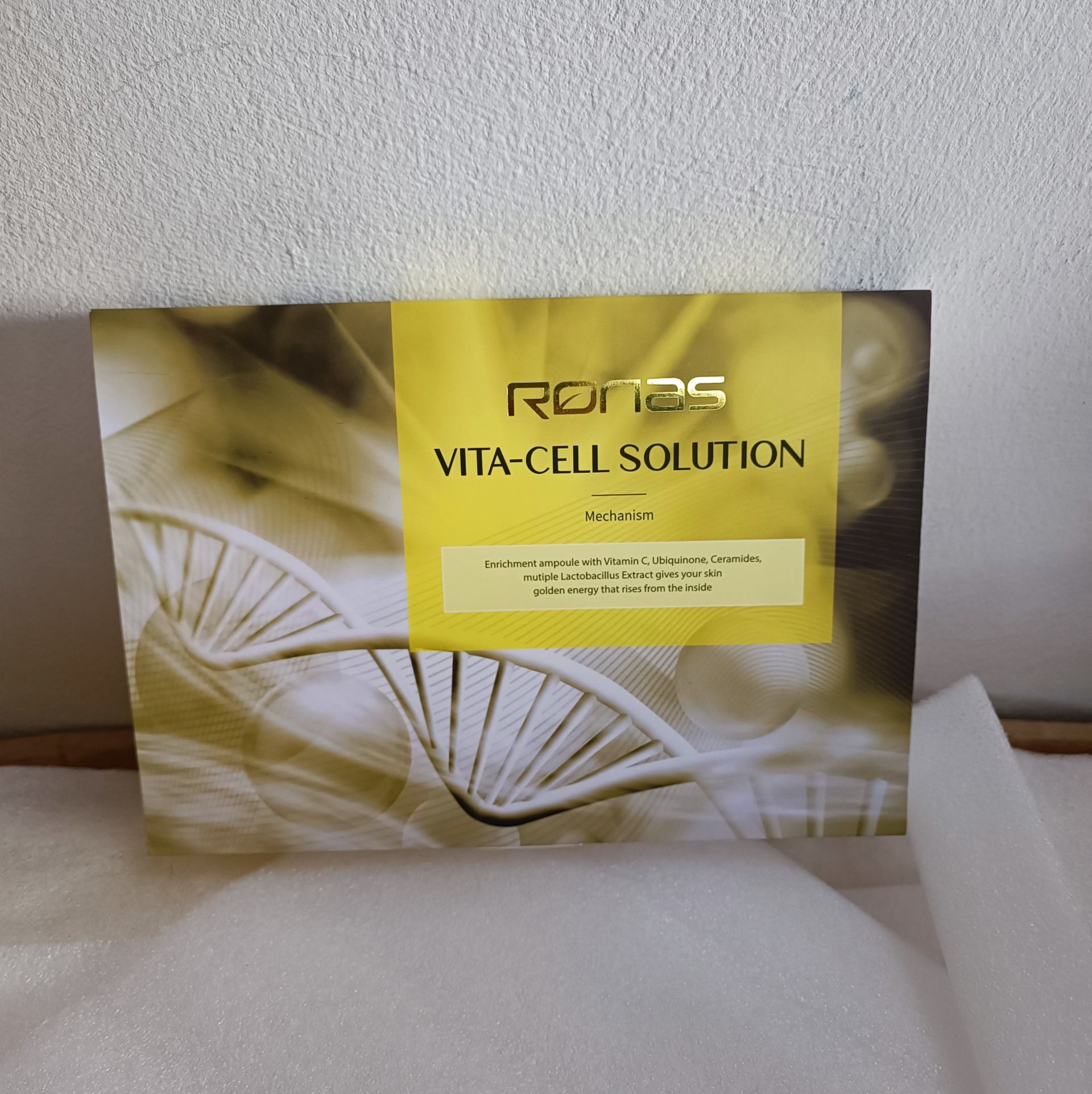 Tế bào gốc ronas vàng chăm sóc da hộp 10 lọ