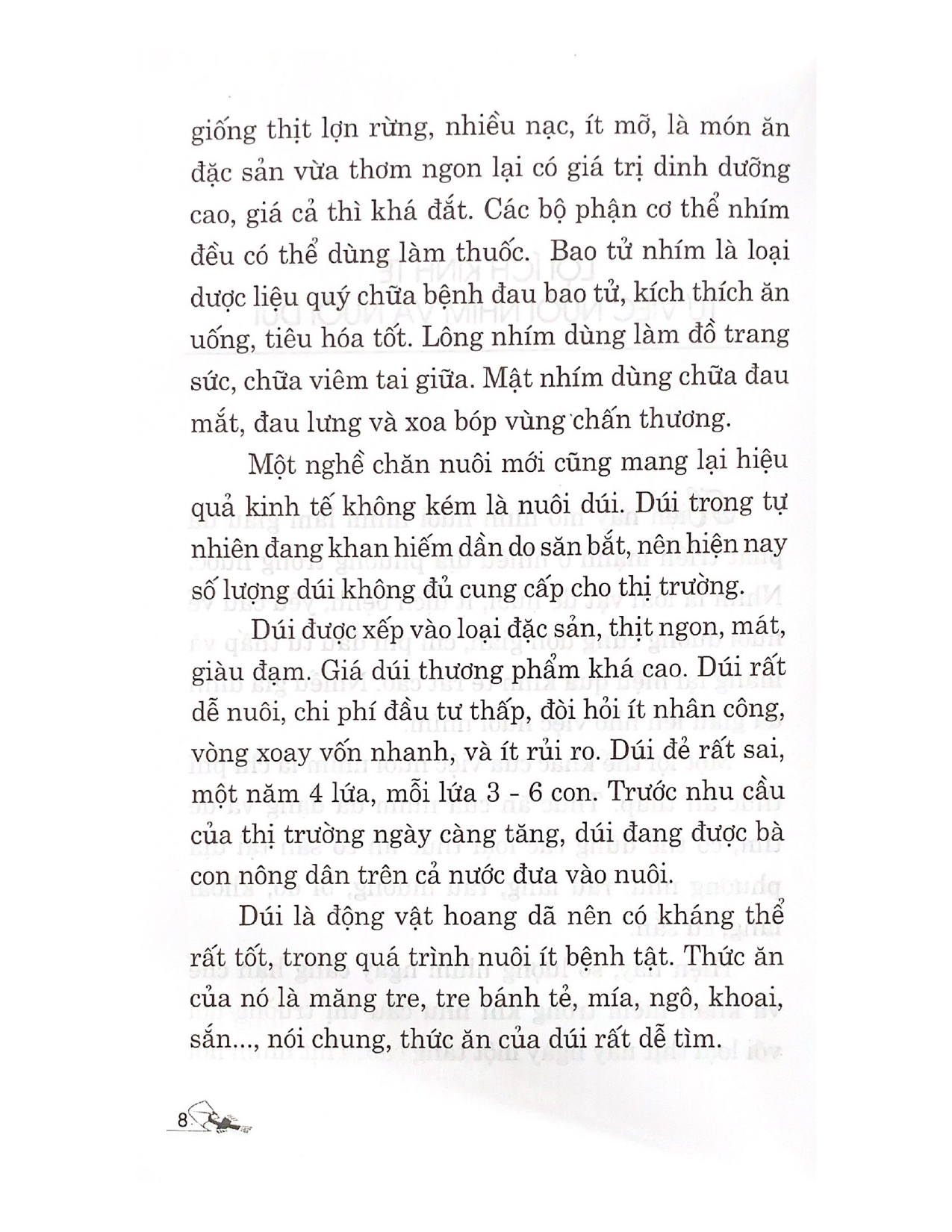 Sách - Kỹ Thuật Nuôi Nhím Và Dúi - Vanlangbooks