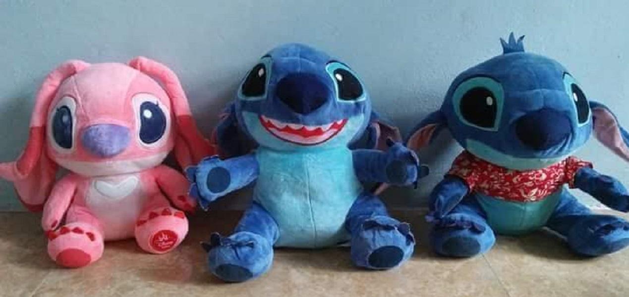 Gấu bông Stich mặc áo Hawaii cute