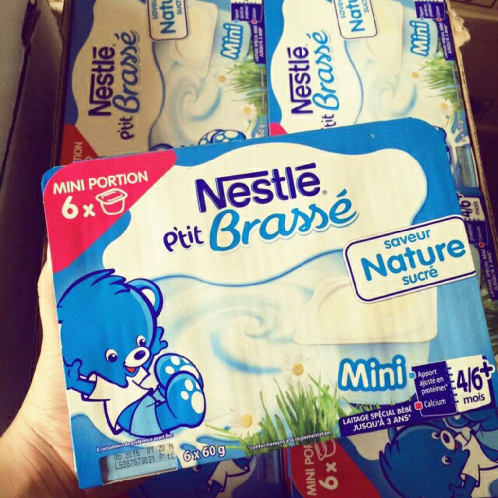 [HCM]Sữa Chua Nestle 4-6m+ ( mẫu mới)