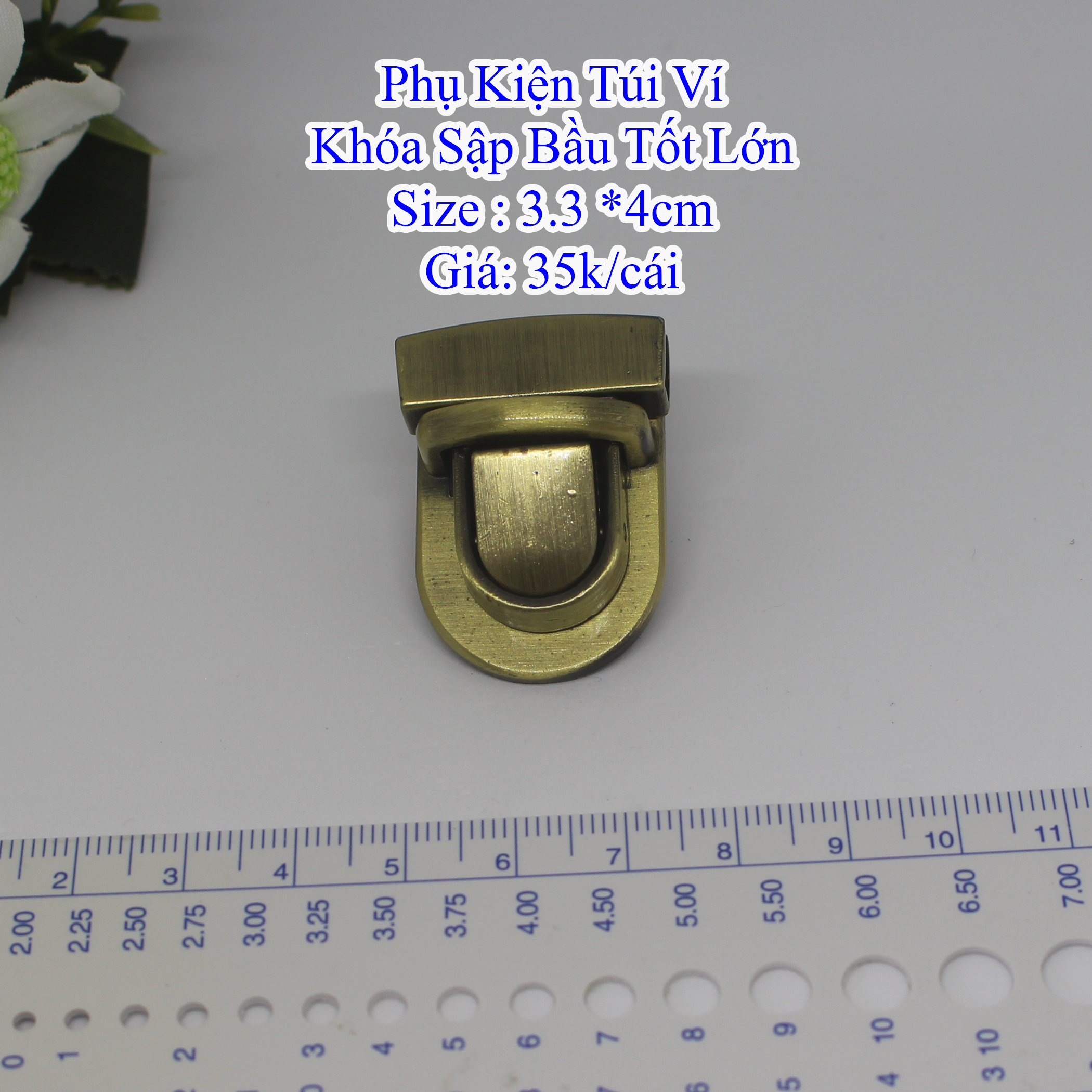Khóa sập bầu tốt lớn (50k/cái)