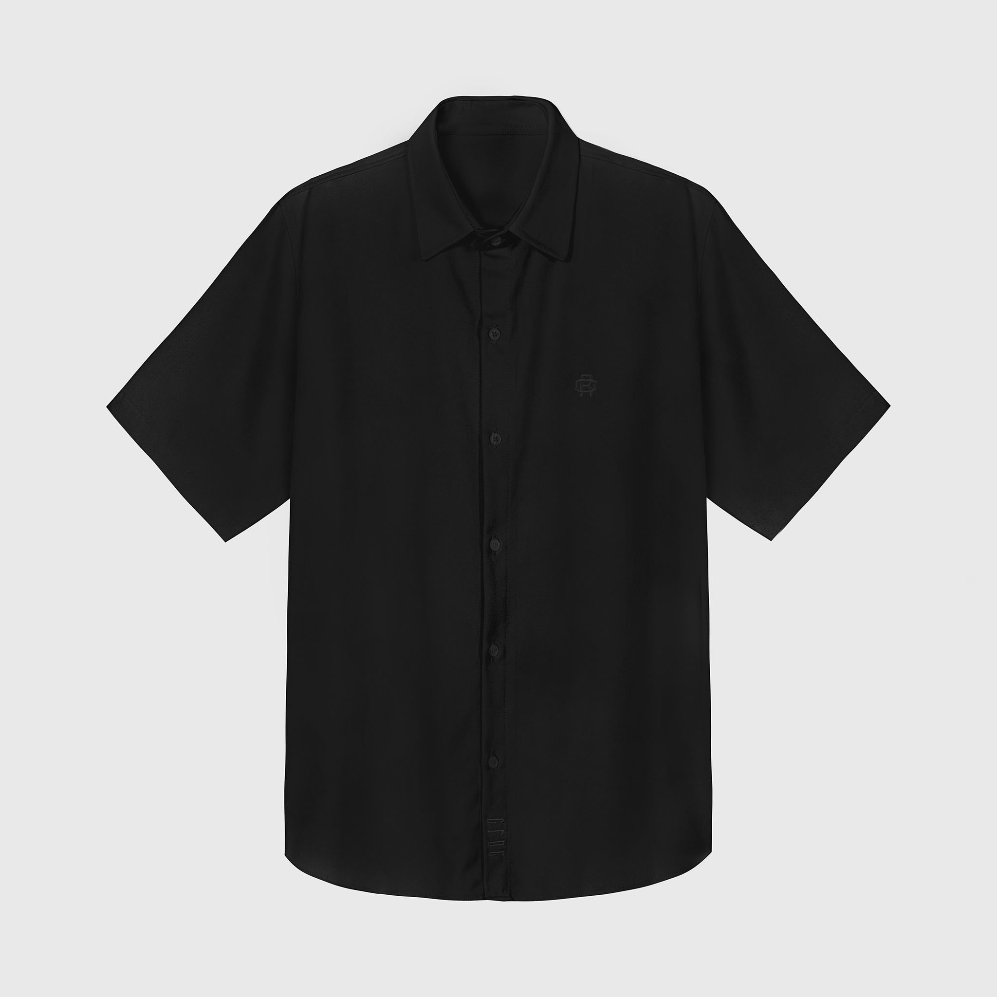 Grimm DC Áo New York shirt // Midnight black