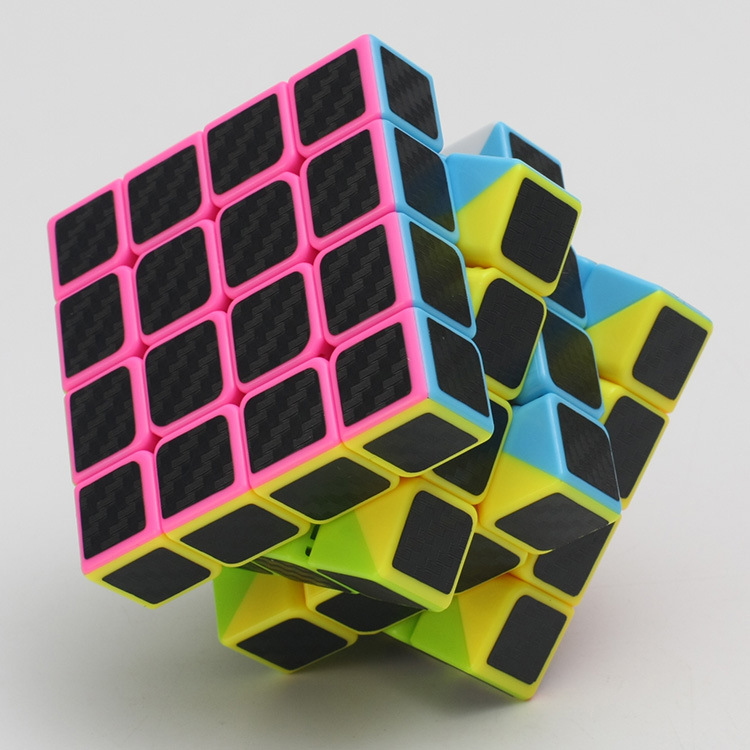 Rubik Zcube Carbon 4x4 - Rubik Cao Cấp Thương Hiệu Quốc Tế ( tặng dầu bôi trơn Rubik )