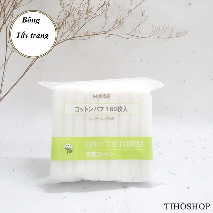 Bông Tẩy Trang Miniso Nhật Bản