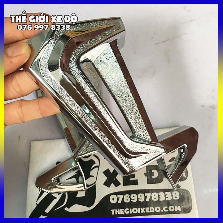 ốp gác chân sau sirius xi mạ crom