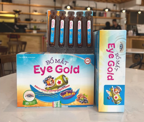 Bổ mắt Eye Gold New bổ sung chất chống oxy hóa, hỗ trợ cải thiện thị lực