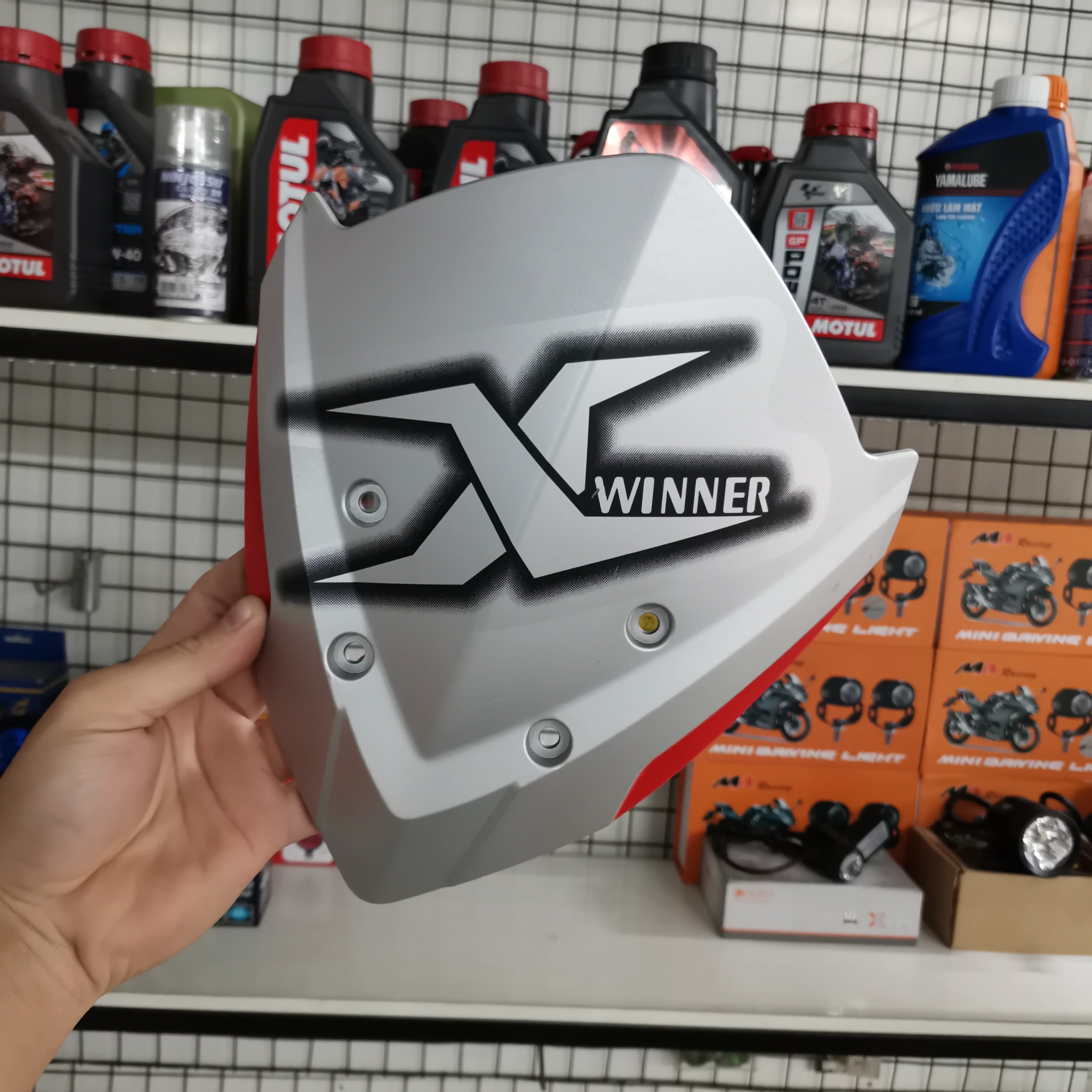 Mão Chắn Gió,Ốp Đầu Winner X Mẫu Cụp Lớn