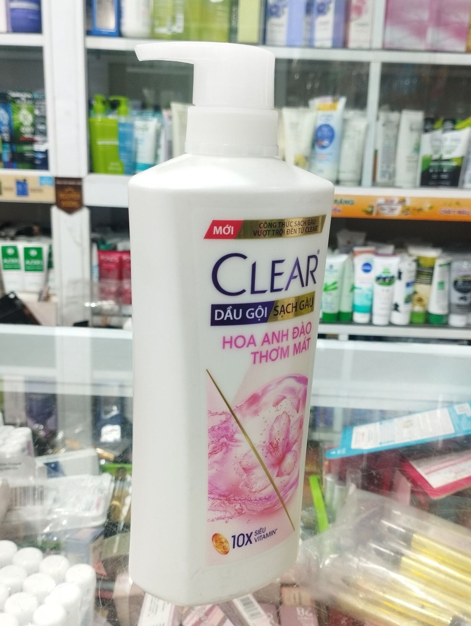 [HCM]Dầu gội Clear hoa anh đào chai 630g