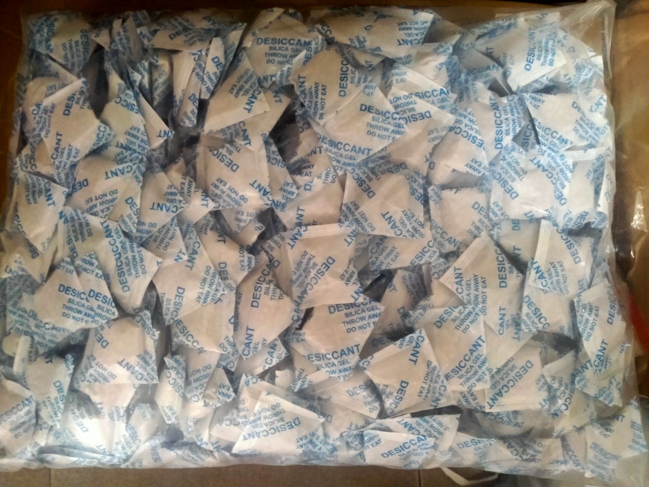 100 gói hút ẩm 5gr dùng cho thực phẩm
