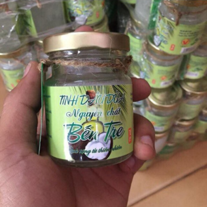 Tinh dầu dừa Bến Tre hũ 70ml