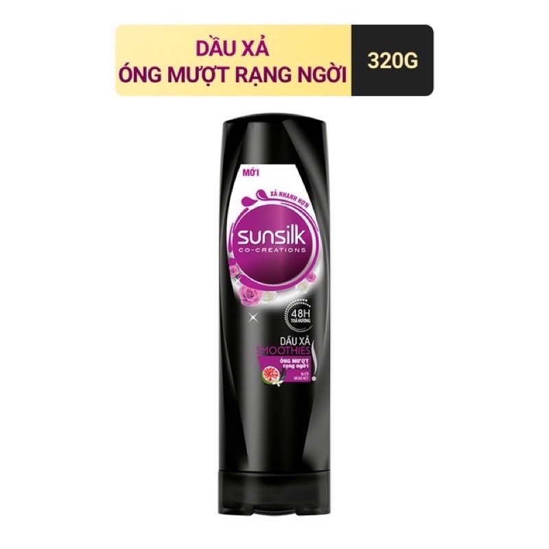 DẦU XẢ SUNSILK ÓNG MƯỢT 320G