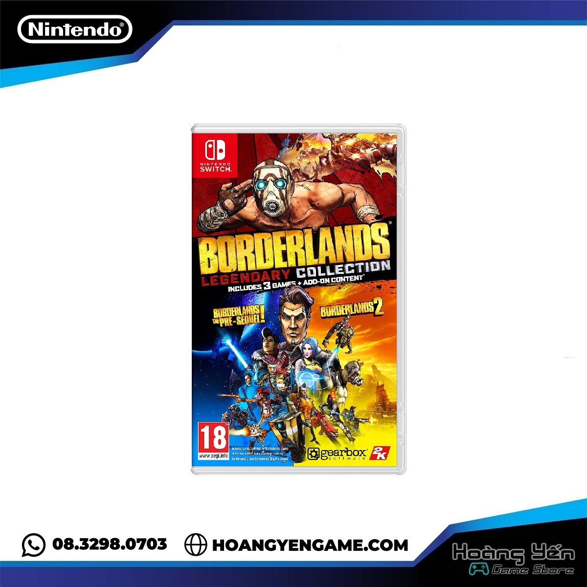 Thẻ game Borderlands Legendary Collection Nintendo Switch