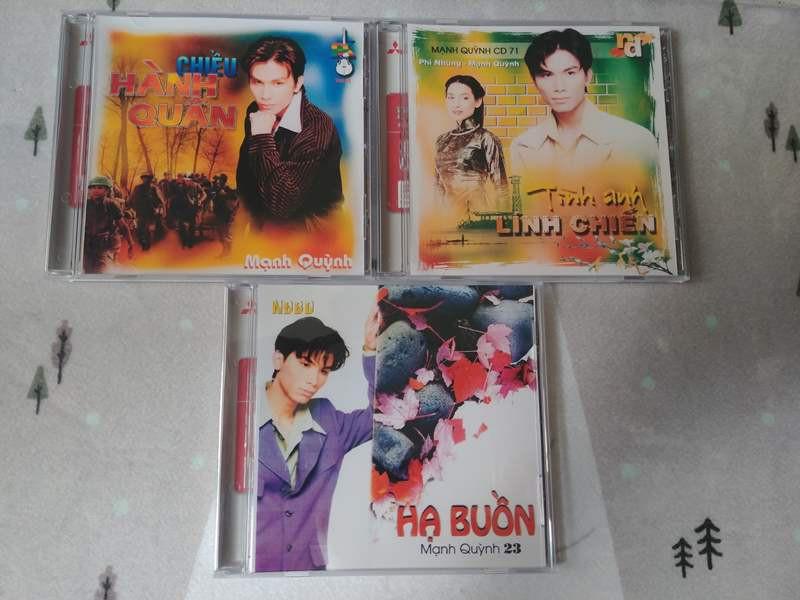 [HCM]Combo 3 CD Mạnh Quỳnh