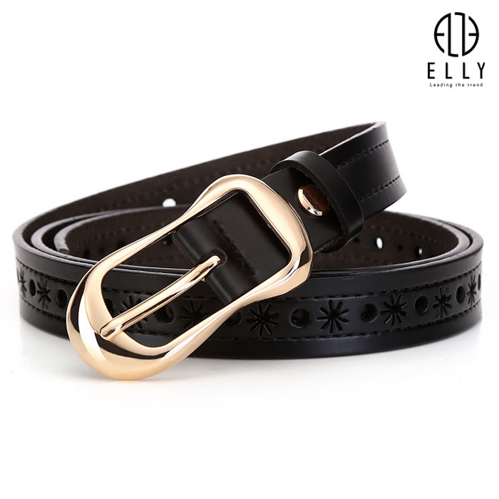 Dây lưng nữ cao cấp da thật elly – ed23