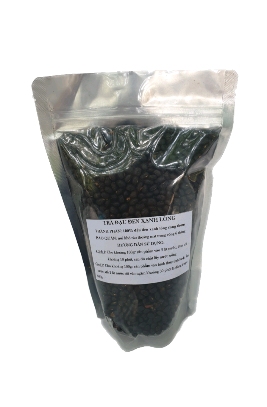Trà đậu đen xanh lòng rang sẵn 500g